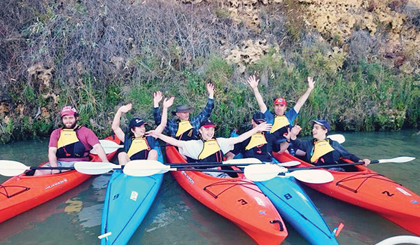 Members of BB in South Australia had another great weekend kayaking on The River Murray at Nildottie. 
