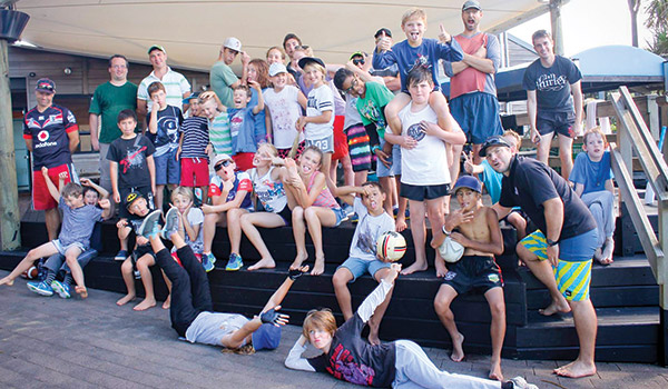 Members of Iconz, part of The Boys’ Brigade in New Zealand, held an action packed camp which included surfing, swimming, crate stacking and many other activities.