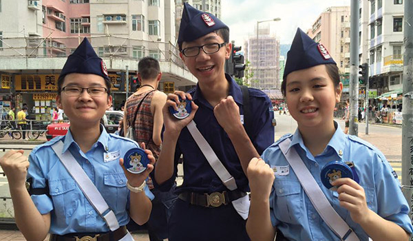 BB members in Hong Kong have been selling candy across the country to raise money for charity.
