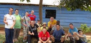 Andrew was part of a BB project in Uganda in 2013