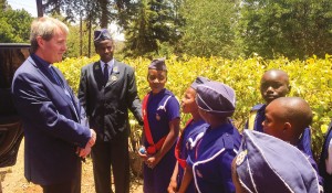 Moderator Visits World Mission Fund Project