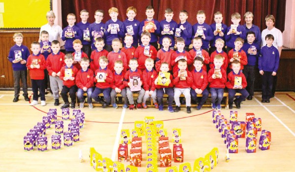 Paisley Lads collect 100+ Eggs