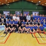 Inverclyde centre, Largs. BB national badminton competition.