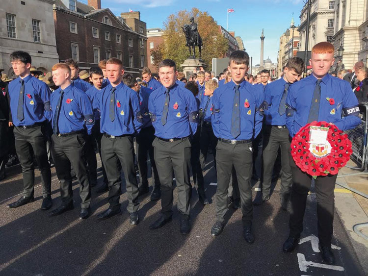 Remembrance Across The Brigade - The Boys' Brigade