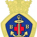 Queens badge colour print