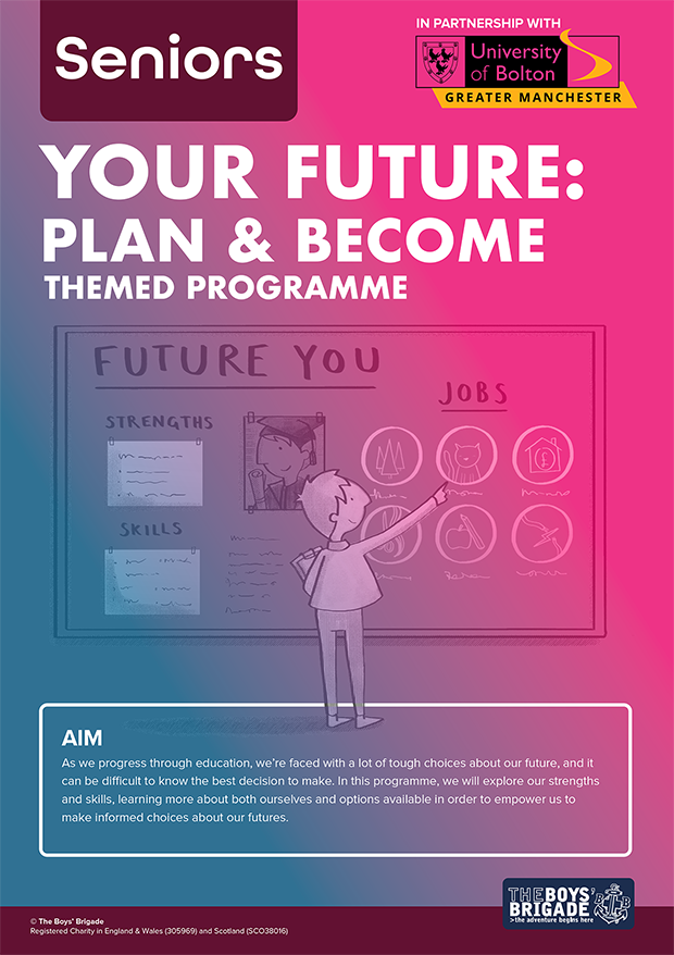 Your Future: Plan & Become - The Boys' Brigade