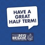 Social Media Speech Bubble – Half Term