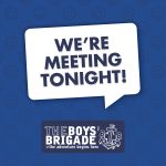 Social Media Speech Bubble – We’re Meeting Tonight