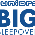 juniors-big-sleepover-logo-blue-text