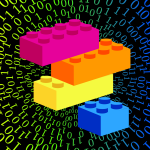 Binary Code Lego
