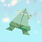 Origami-Frogs