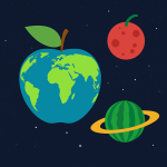 Planets the size of Fruit
